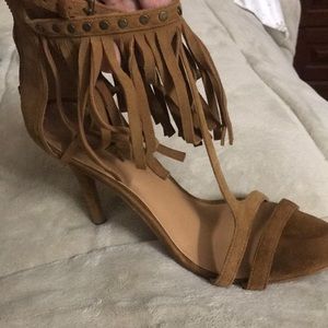 Nine West fringe sandal